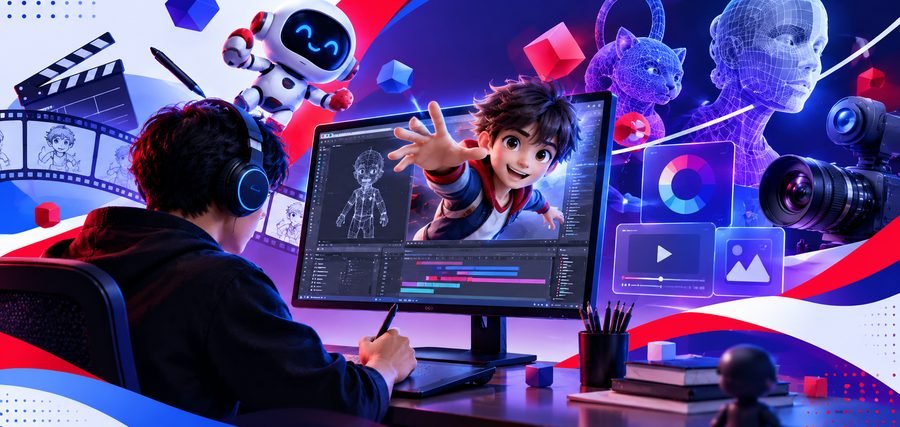3D Animation and Digital Media